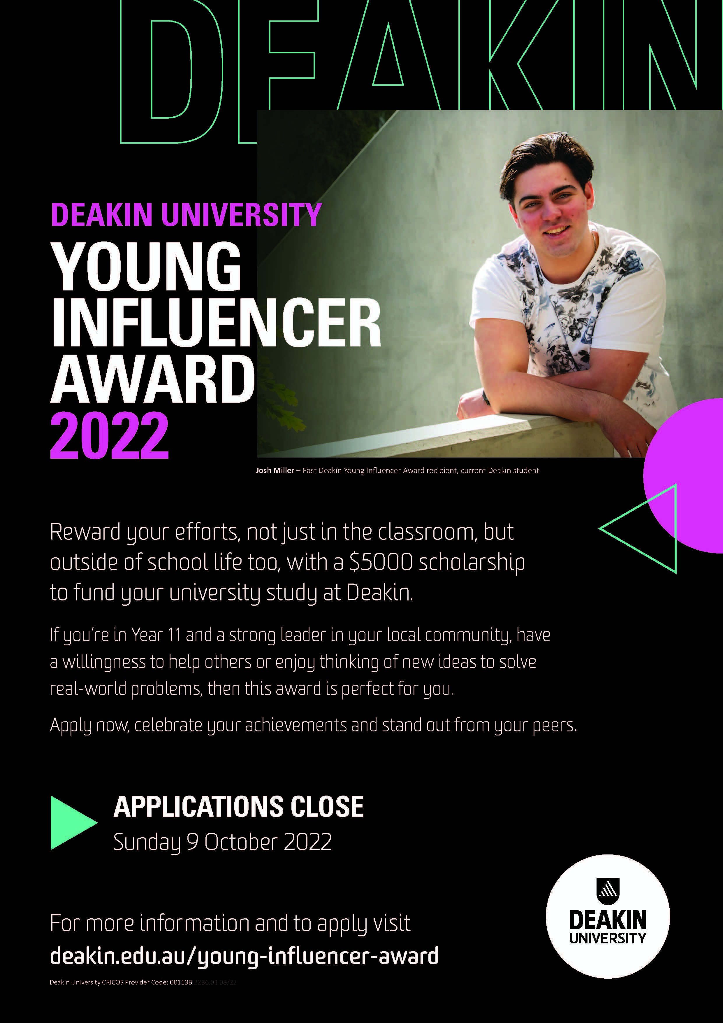 Deakin Young Influencer